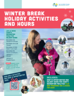 Community Activity Guide - Winter Break: Holiday Activities and Hours